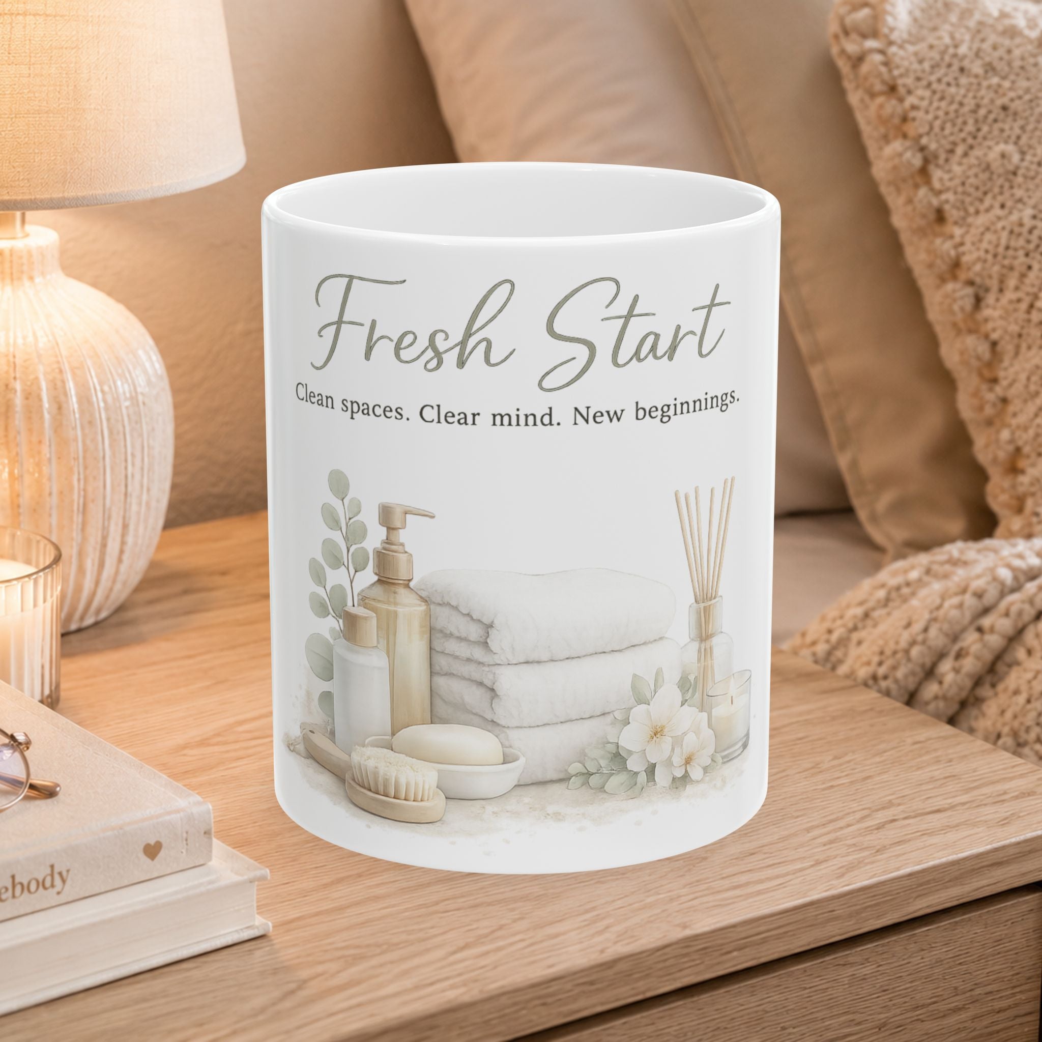 Skyla Rose Boutique Fresh Start Ceramic Mug
