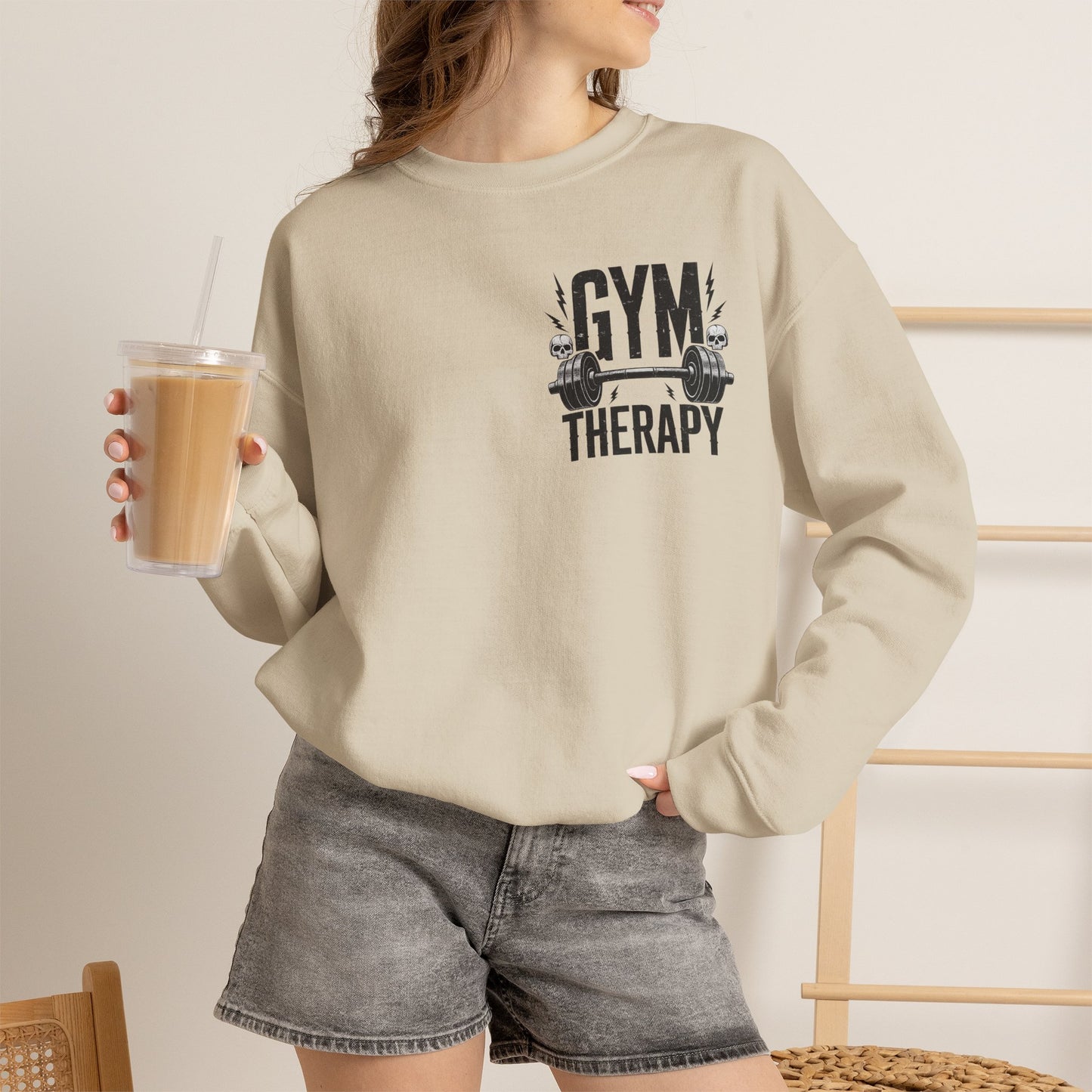 Gym Therapy - Cheaper Than Bail Money Sweatshirt