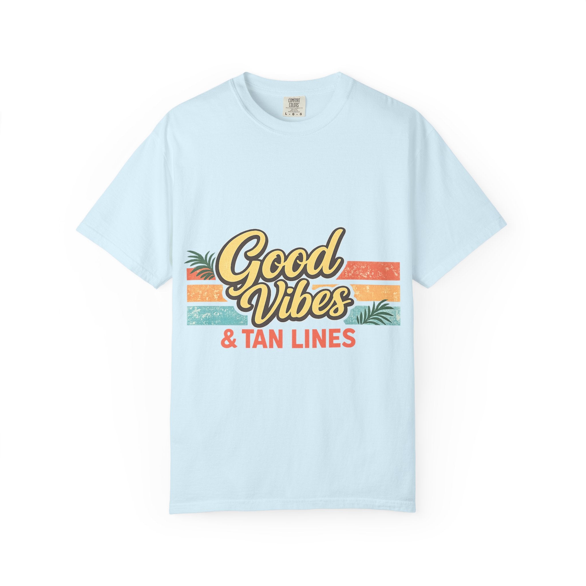 Good Vibes & Tan Lines Summer Graphic Tee