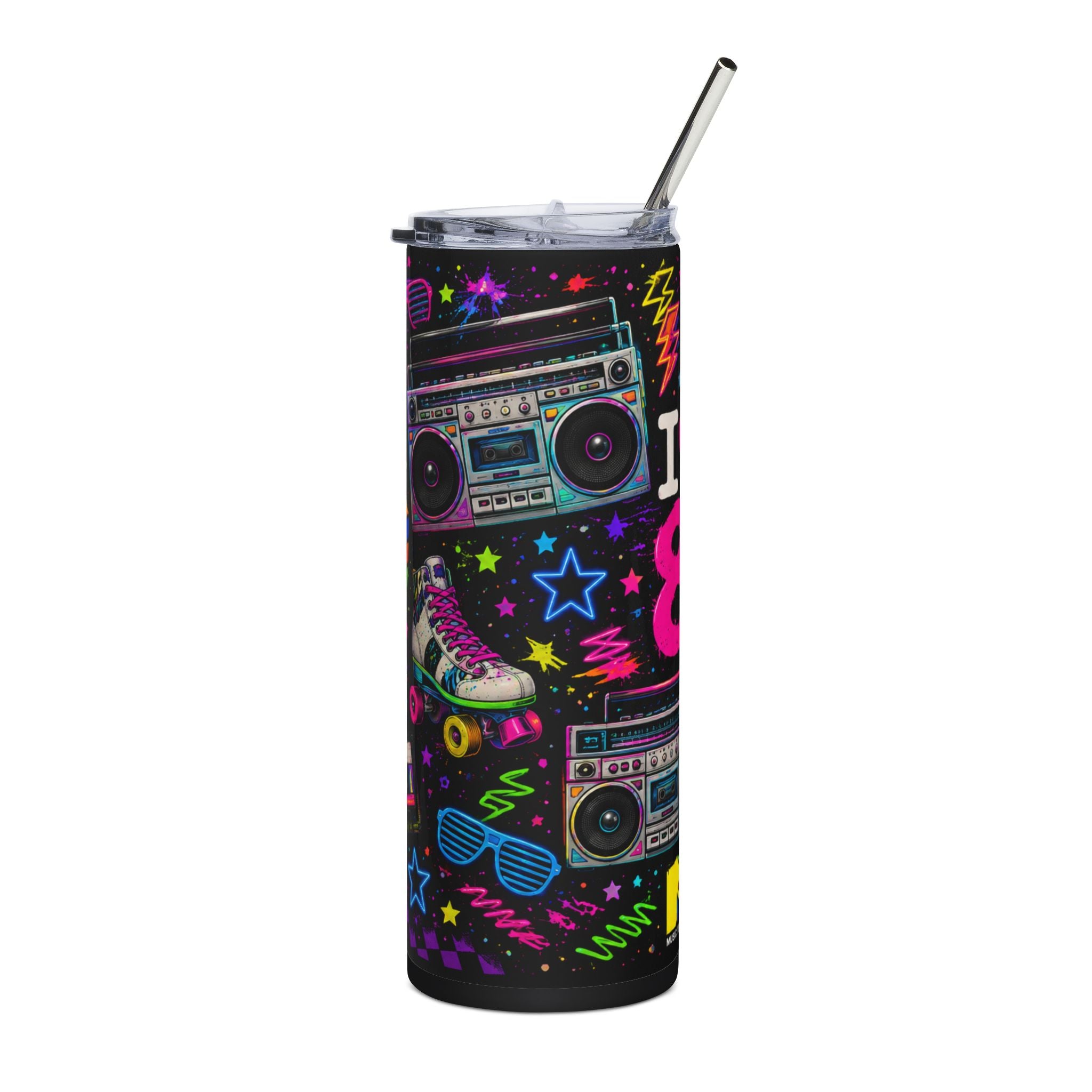 I Love The 80's Stainless Steel Tumbler 20 oz