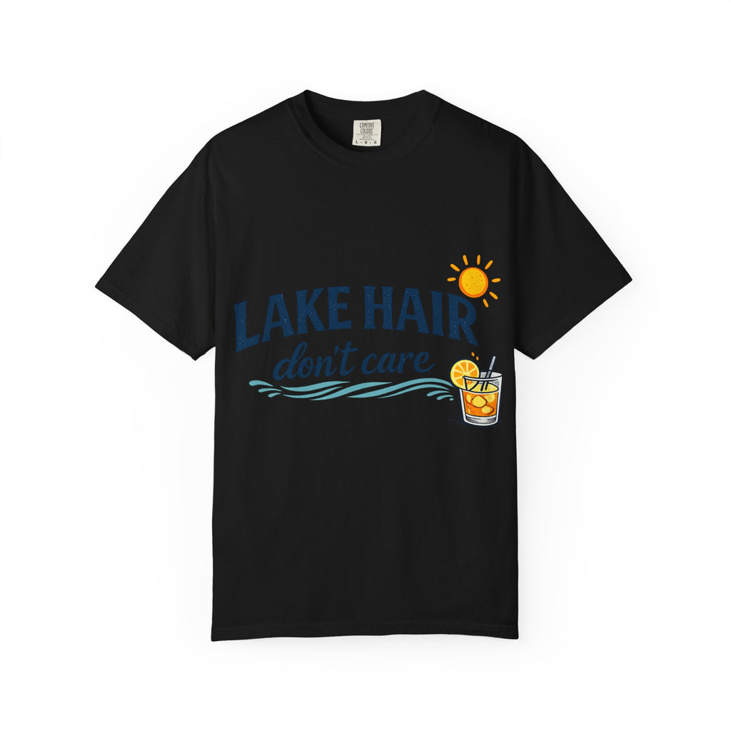 Lake Hair, Don't Care Summer Graphic Tee