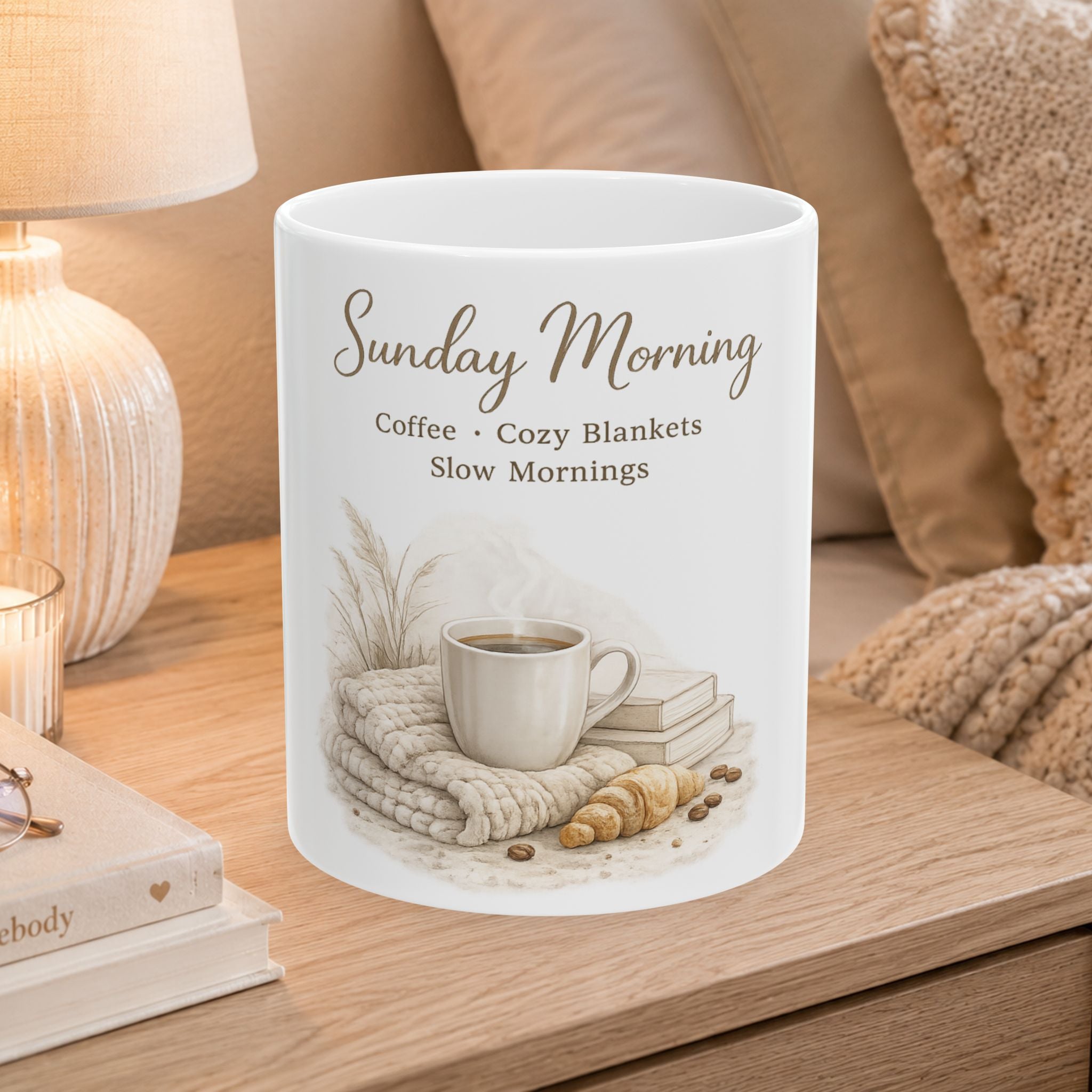 Skyla Rose Boutique Sunday Morning Ceramic Mug