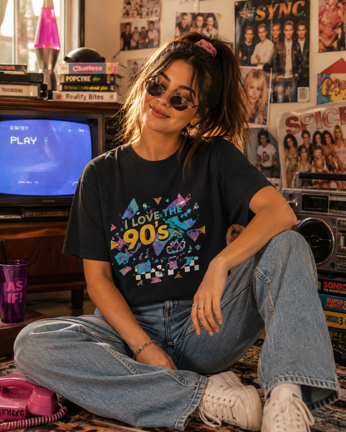 I Love The 90's Graphic Tee