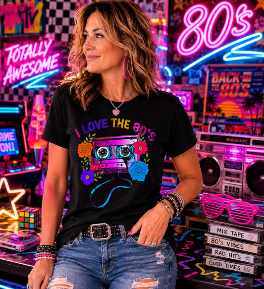 I Love The 80's Graphic Tee