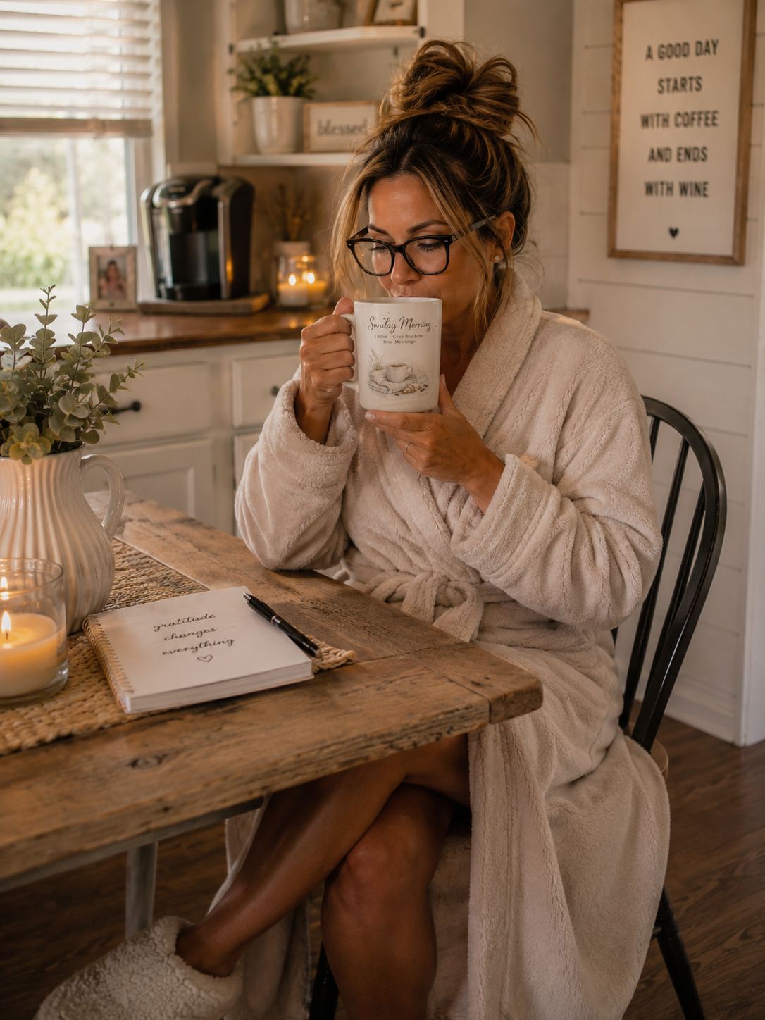 Skyla Rose Boutique Sunday Morning Ceramic Mug