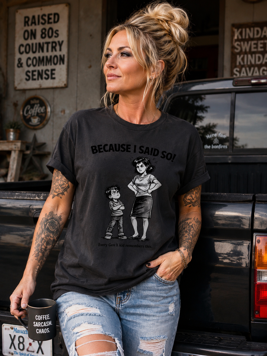 Because I Said So! Gen X Nostalgia T-Shirt