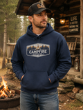 Campfire Supply Co. Vintage Hoodie | Unisex  Outdoor Camping Hoodie