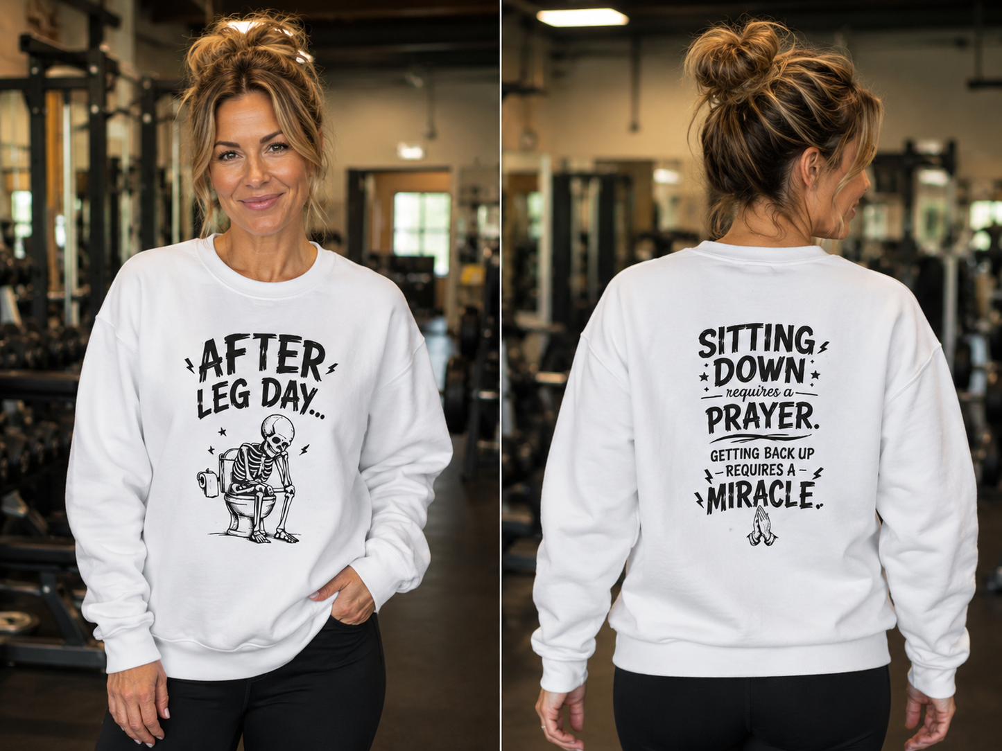 After Leg Day Sweatshirt