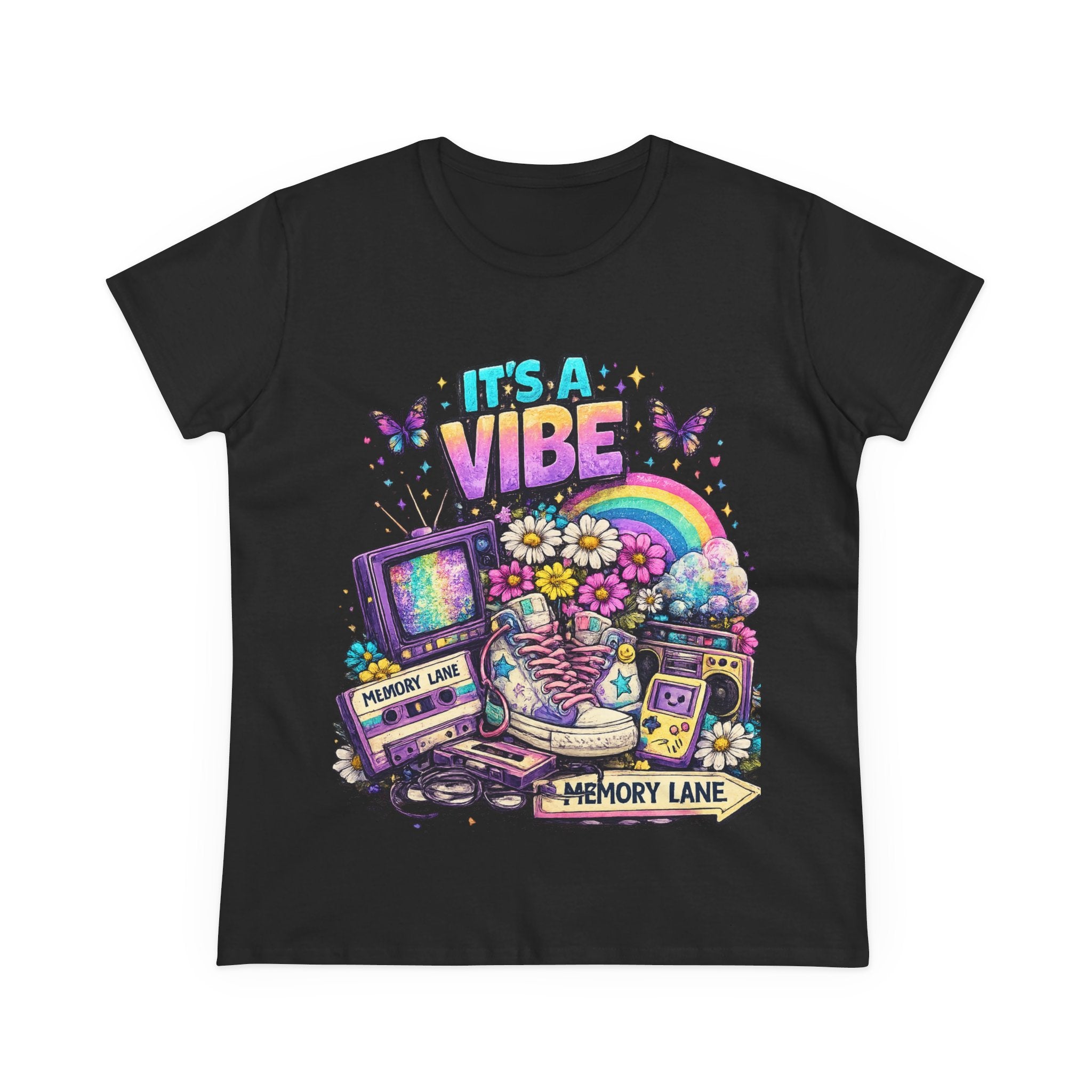 It's a Vibe 80's & 90's Memory Lane Graphic T-Shirt