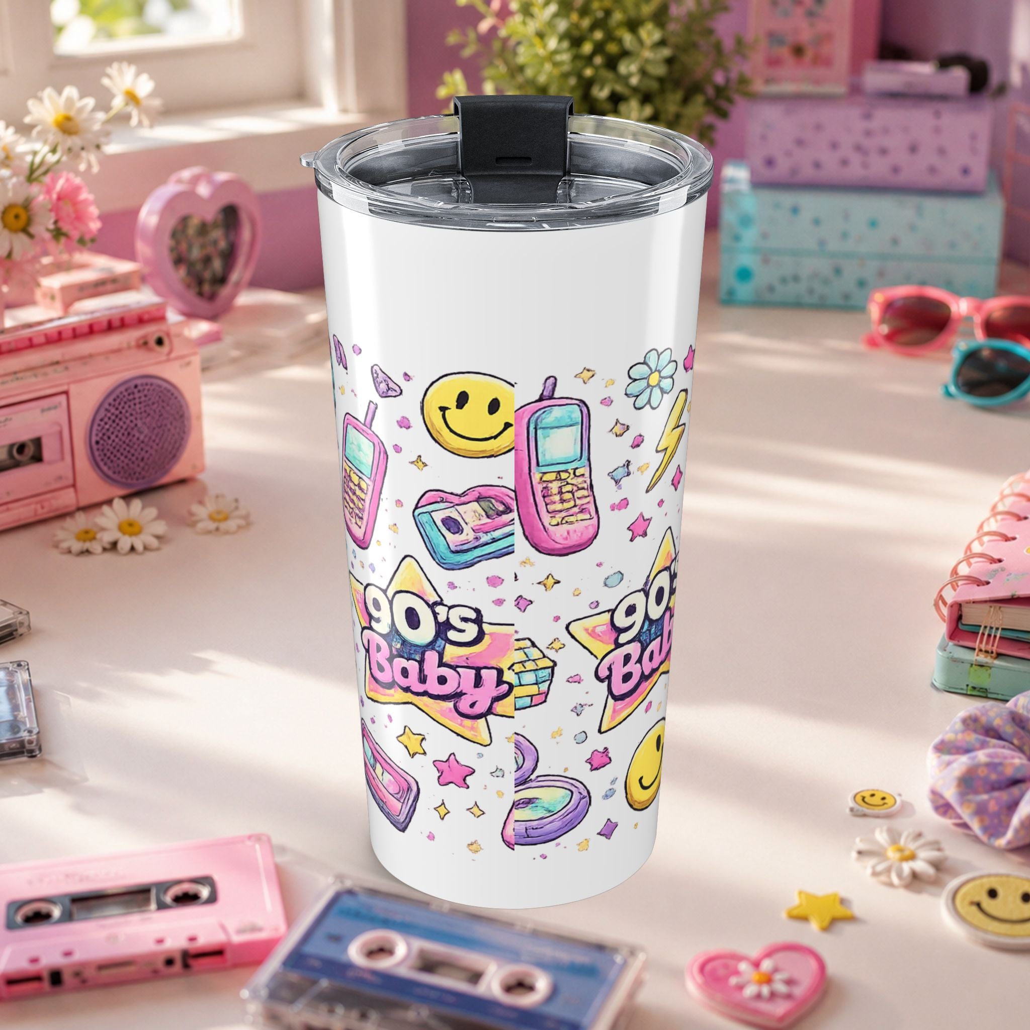90's Baby Retro Tumbler